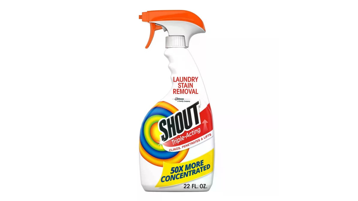 Shout Triple-acting Stain Remover Spray - 22 Fl Oz : Target