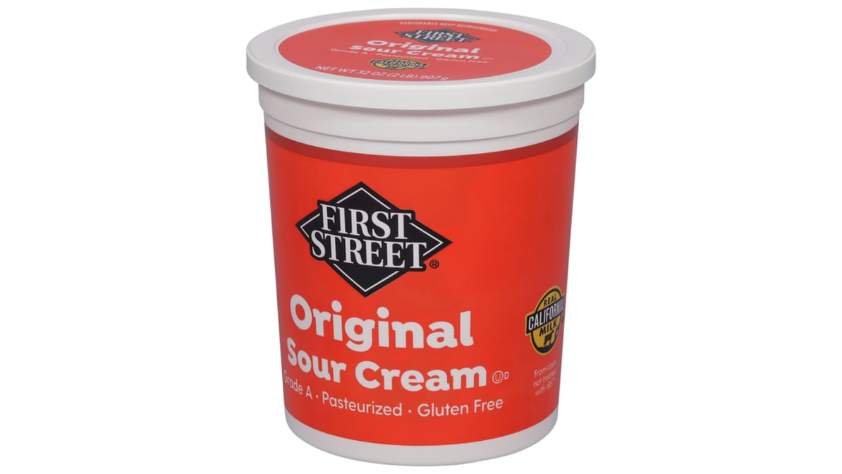 First Street - First Street, Sour Cream, Original (32 oz)