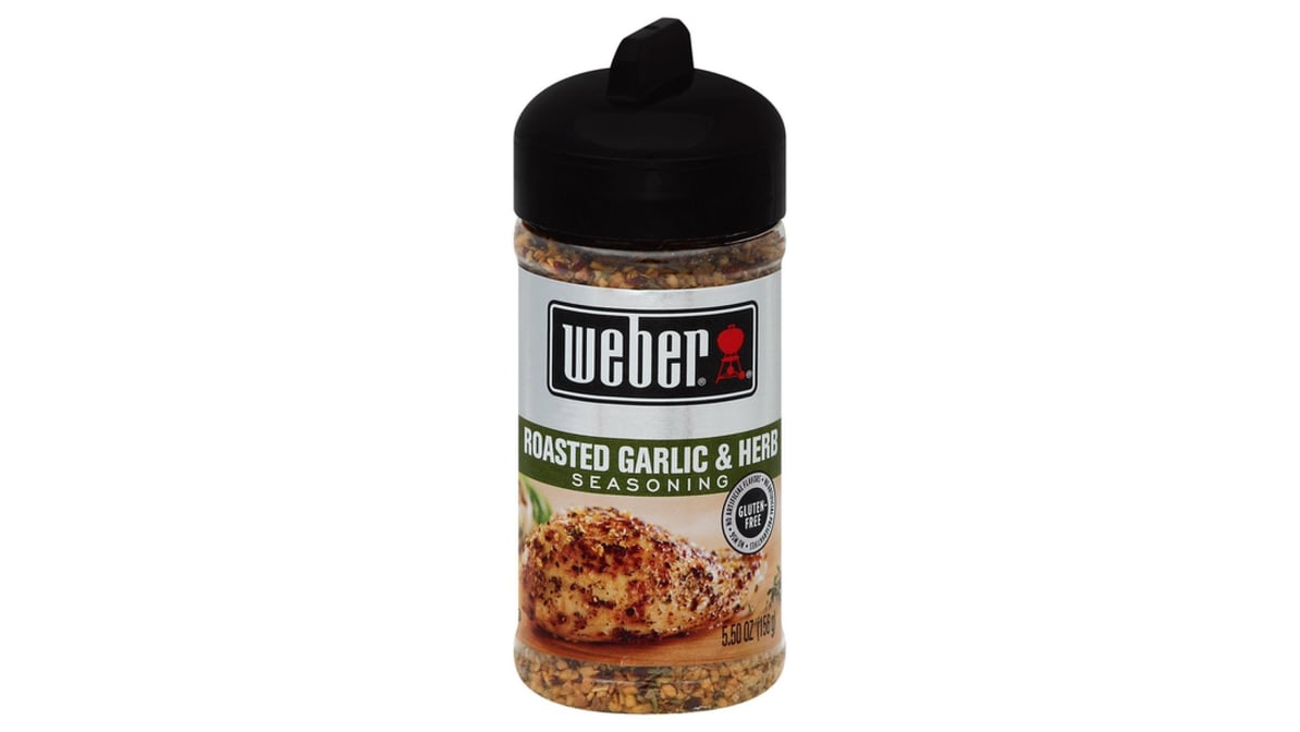 Weber Seasoning, Roasted Garlic & Herb - 5.5 oz