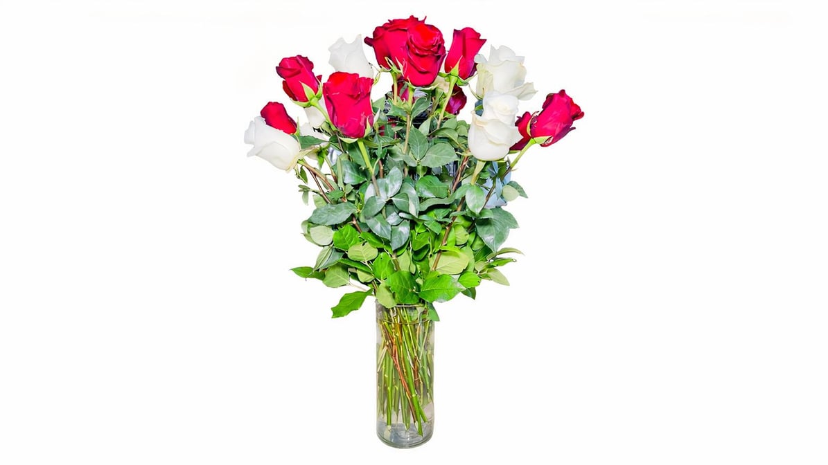  Red Roses- 50 Fresh Cut Flowers- Beautiful Gift : Fresh Cut  Format Rose Flowers : Grocery & Gourmet Food