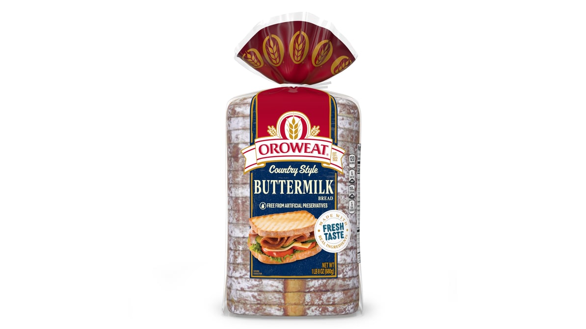 Oroweat Country Style Buttermilk Bread (24 Oz) | Delivery Near Me ...