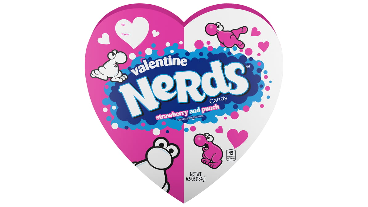 Nerds Valentine Strawberry & Punch Candy (6.5 oz) | Delivery Near Me -  Doordash