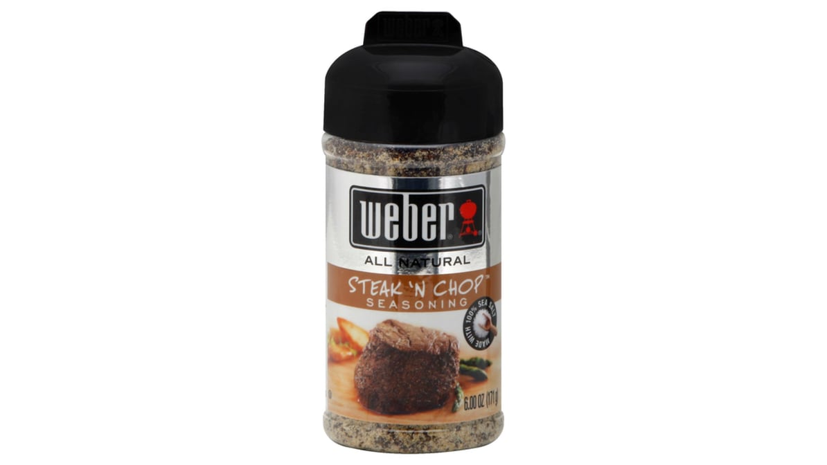 Weber Salt Free Steak Seasoning (5.5 oz) Delivery - DoorDash