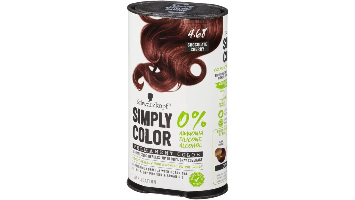 DYEING MY HAIR CHOCOLATE CHERRY!  Schwarzkopf Simply Color 