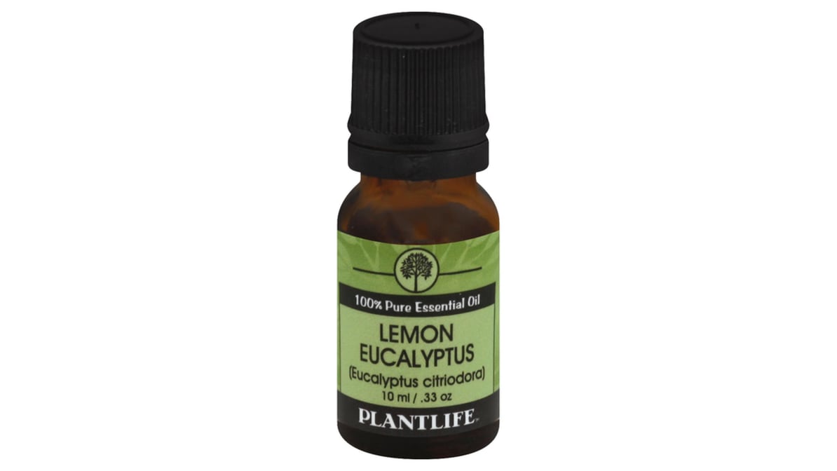 Plantlife Essential Oil, Eucalyptus - 0.33 oz