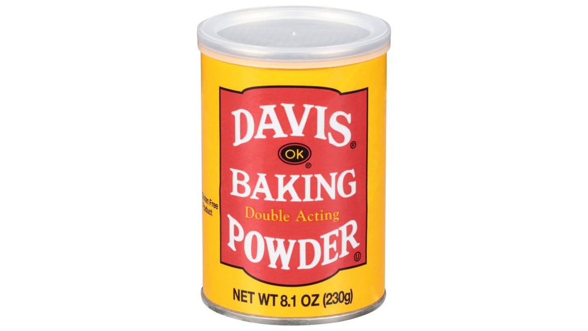 Davis Double Acting Baking Powder (8.1 oz) | Delivery Near Me - Doordash