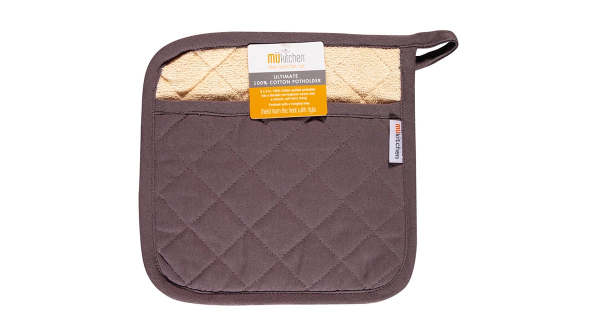 MU Kitchen 100% Quilted Cotton Pot Holder