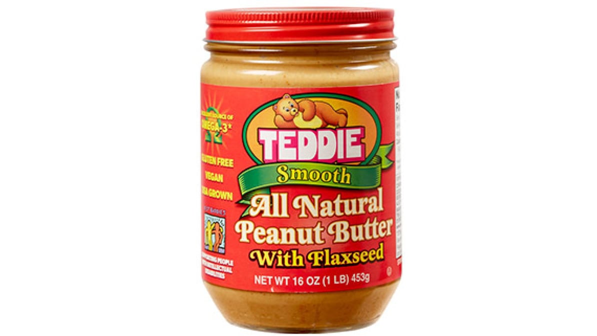 Natural Smooth Peanut Butter - Teddie Natural Peanut Butter