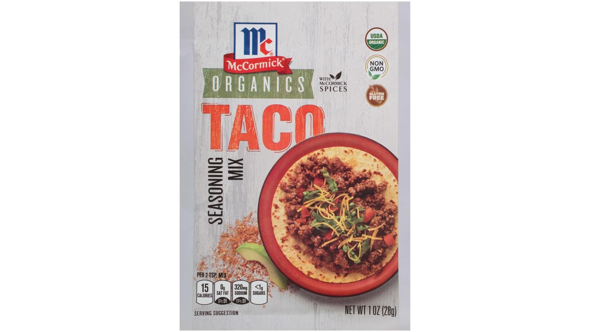 Buy Mccormick'S Taco Seasoning Mix ( 28g / 1oz )