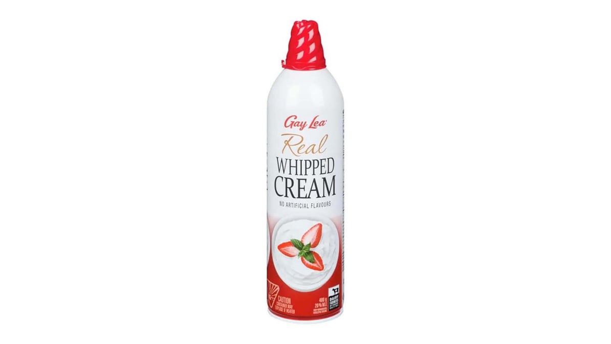 Gay Lea Real Whipped Cream (400 g) | PC Express Rapid Delivery