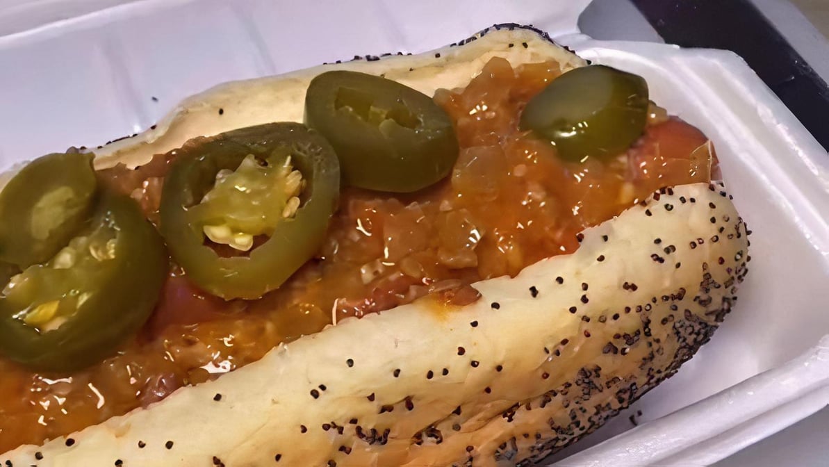 This Hotdog Is Made 100% Out Of Hotdog 😱 