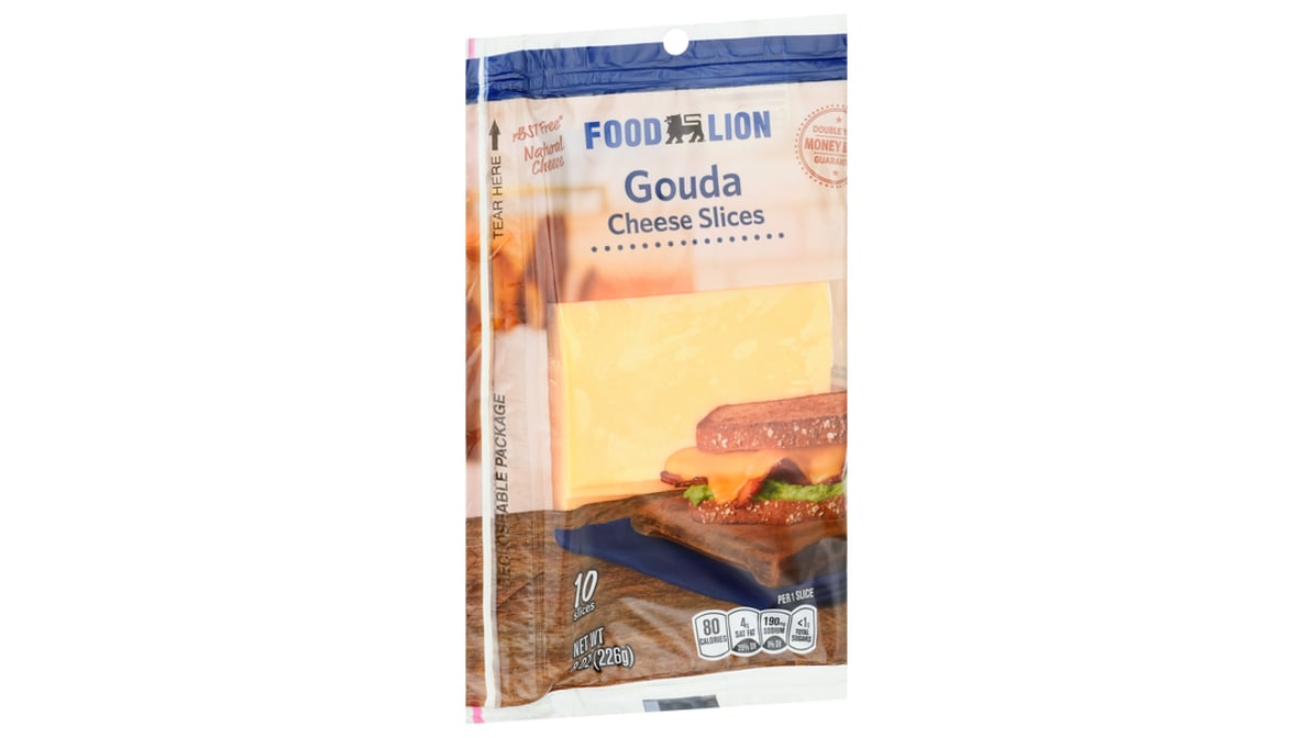 Food Lion Gouda Cheese Slices (10 Ct) 