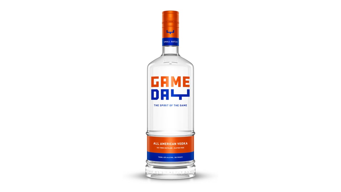 Game Day All American Vodka Bottle (750 ml) | Delivery Near Me - Doordash