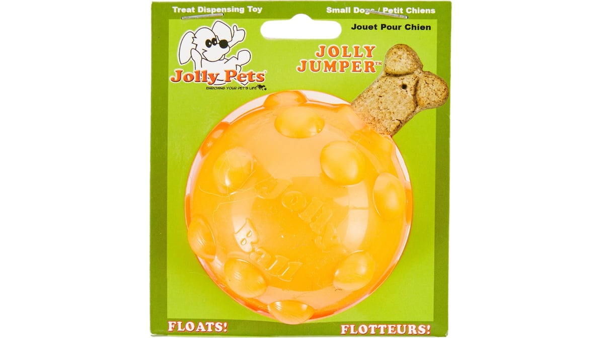 Jolly Jumper Ball Dog Toy Orange 4 | Delivery Near Me - Doordash