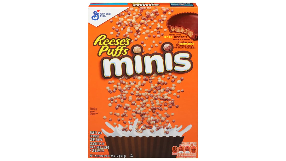 Save on General Mills Reese's Puffs Cereal Corn Puffs Peanut