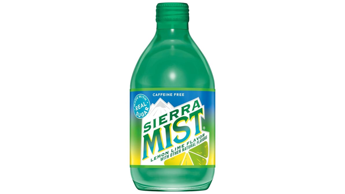 Sierra Mist Caffeine Free Lemon Lime Soda Bottle (10 oz) | Delivery Near Me  - Doordash