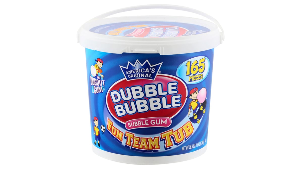 Tootsie Double Bubble Bubble Gum Fun Team Tub