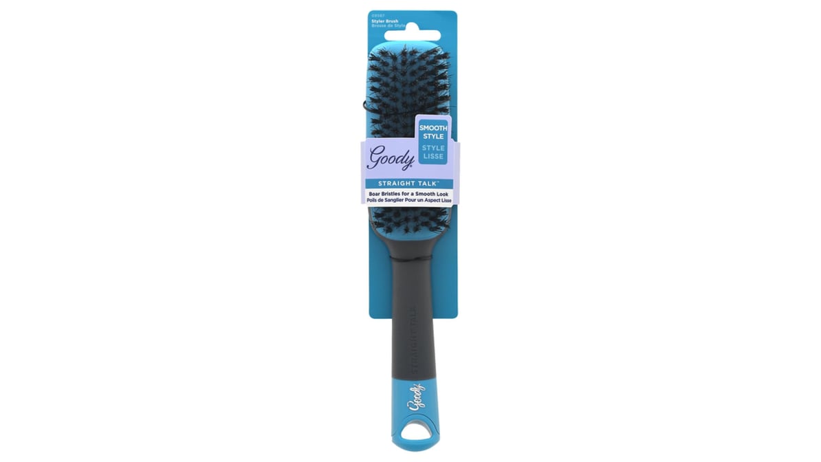 Goody Straight Talk Styler Brush, Smooth Style