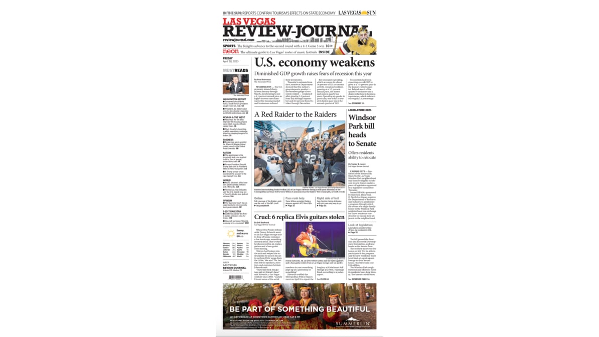 Las Vegas Review-Journal Newspaper Subscription - Lowest prices on  newspaper delivery