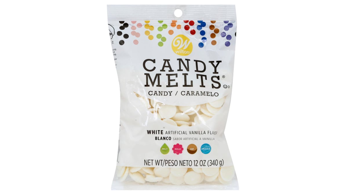 Wilton Candy Melts White Candy, 12 oz