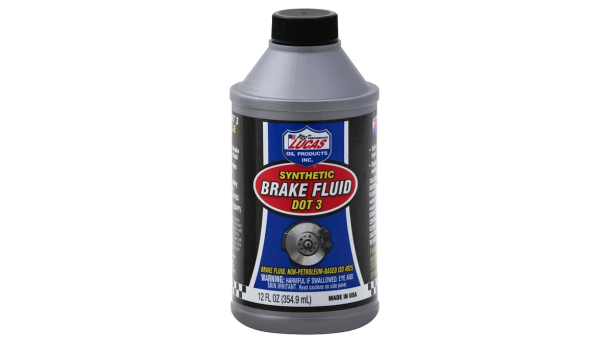 Synthetic Dot 3 brake fluid