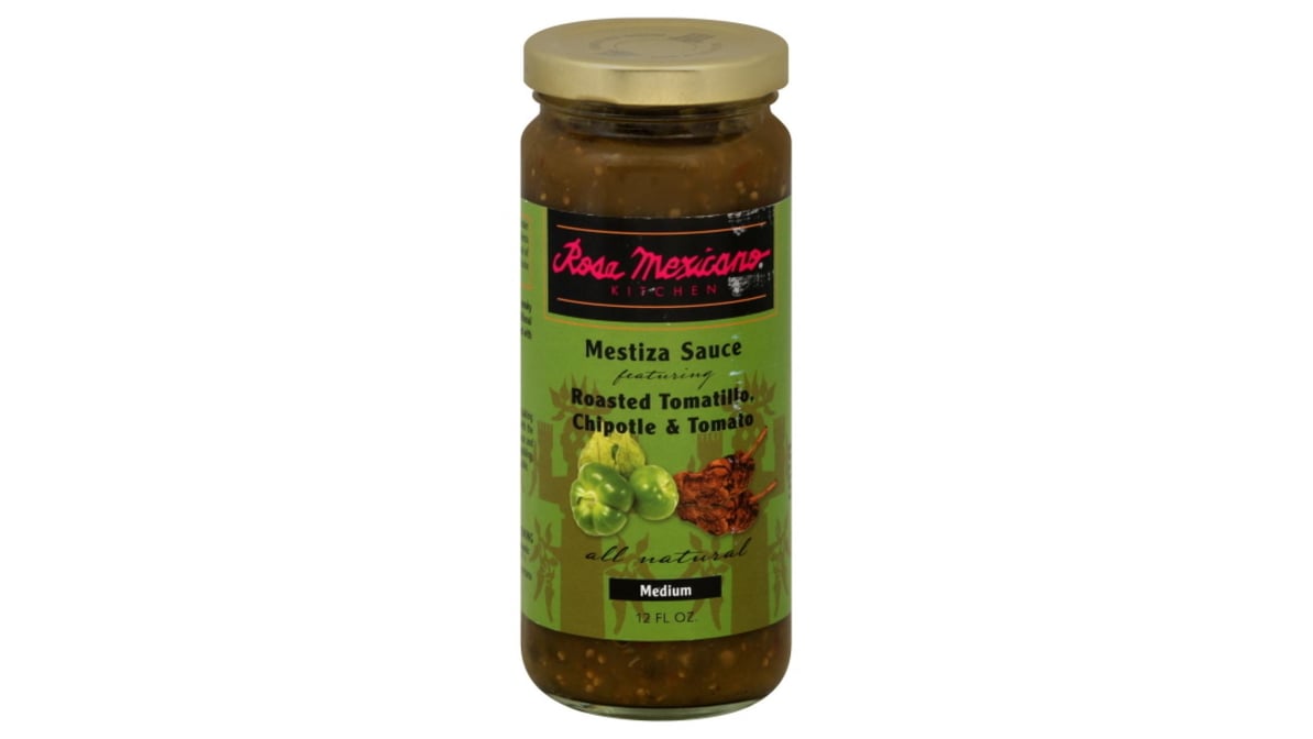 Rosa Mexicano Mestiza Sauce Roasted Tomatillo, Chipotle & Tomato Medium (12  oz) | Delivery Near Me - Doordash