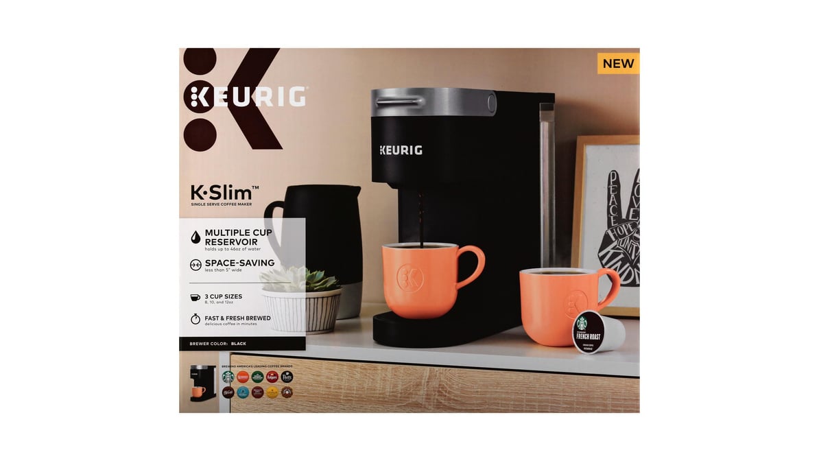 Keurig K-Slim Single Serve Coffee Maker Black