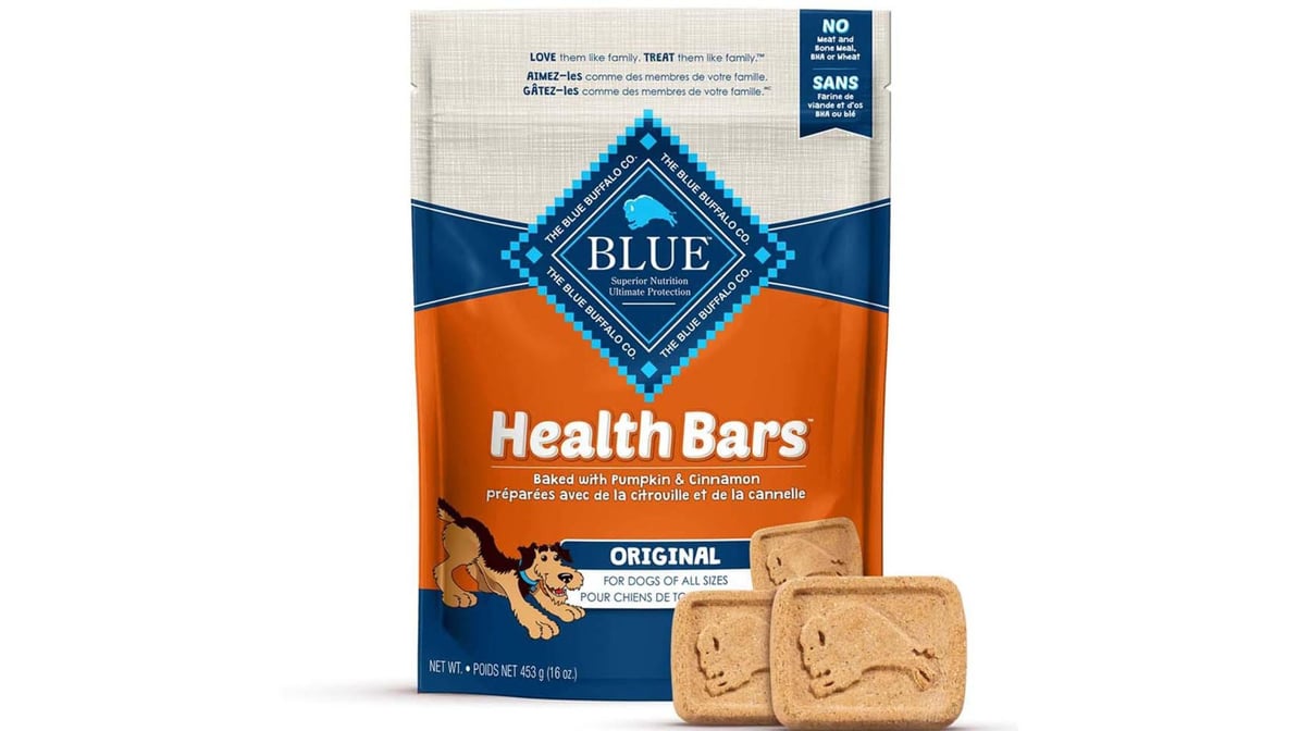 Blue buffalo pumpkin shop cinnamon dog treats