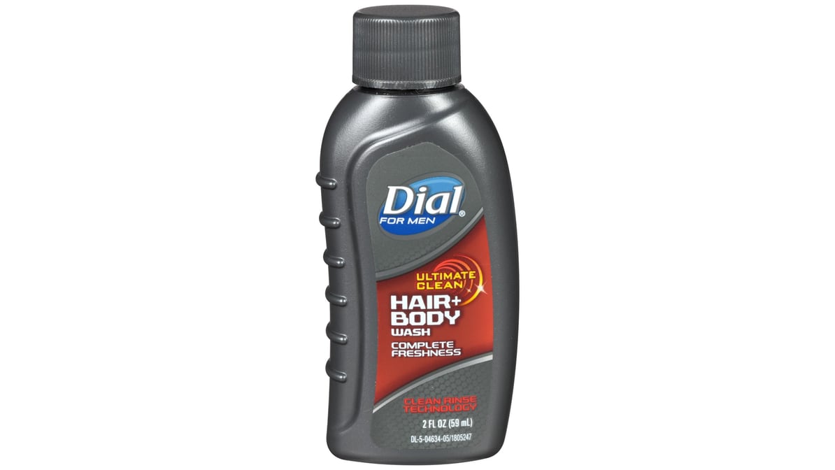 Dial Ultimate Clean Hair and Body Wash Trial and Travel Size (2 oz) |  Delivery Near Me - Doordash