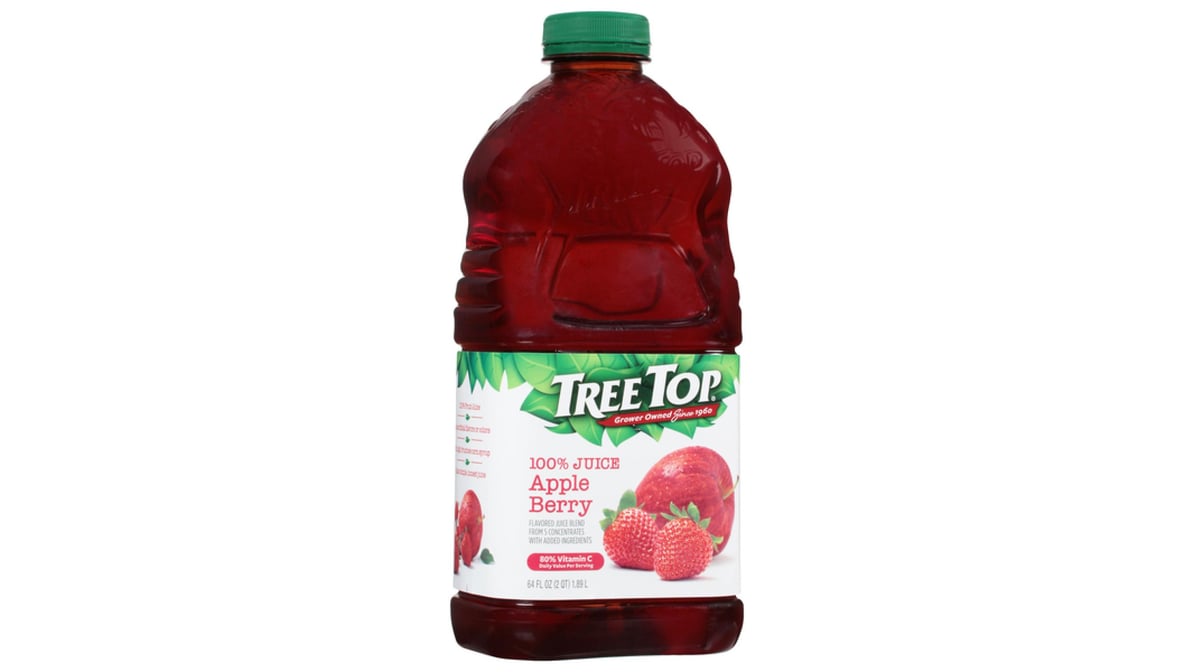 Apple Cranberry Juice Bottle - Tree Top