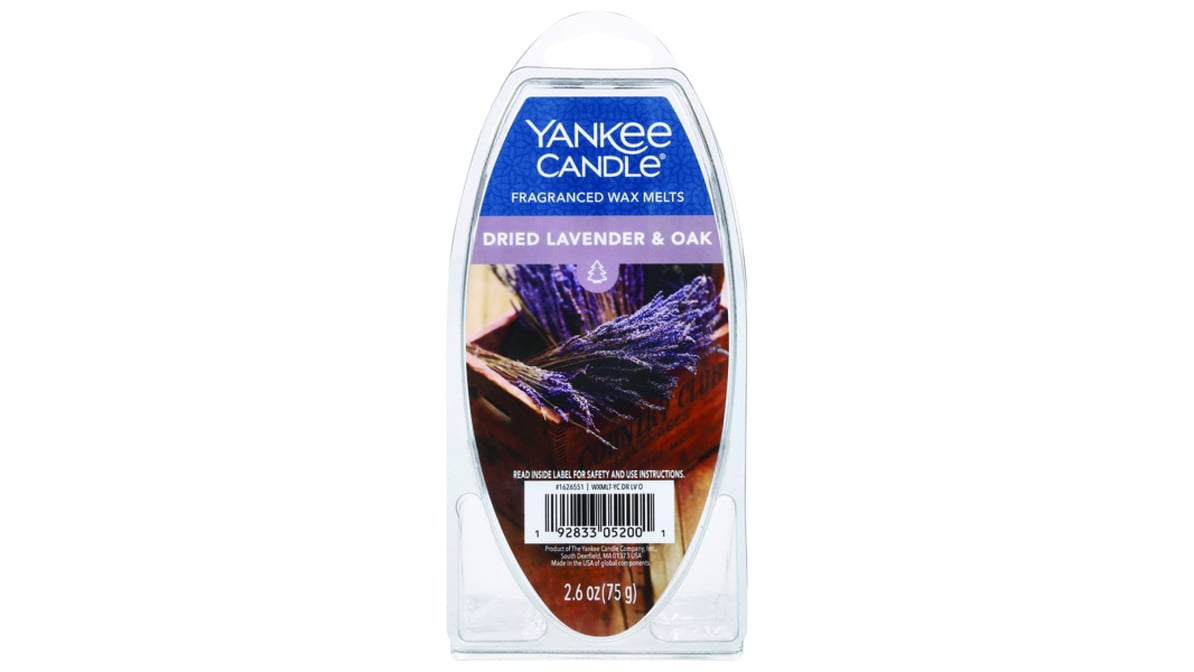 Yankee Candle Dried Lavender & Oak Fragranced Wax Melts