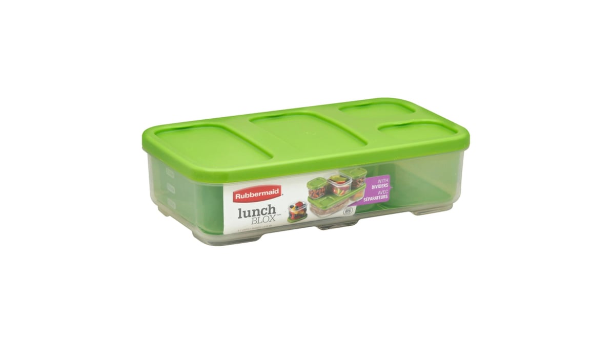 Rubbermaid 4.1 Cups Container with Dividers
