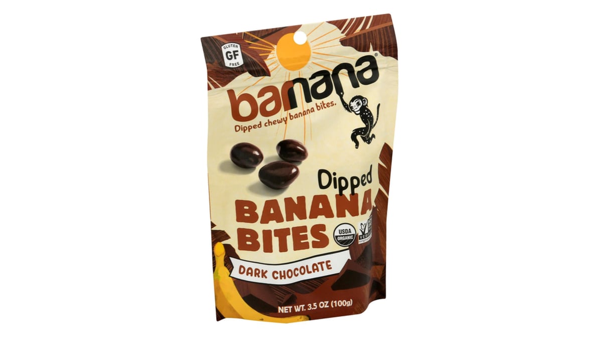 Organic Peanut Butter Chewy Banana Bites Snack Size