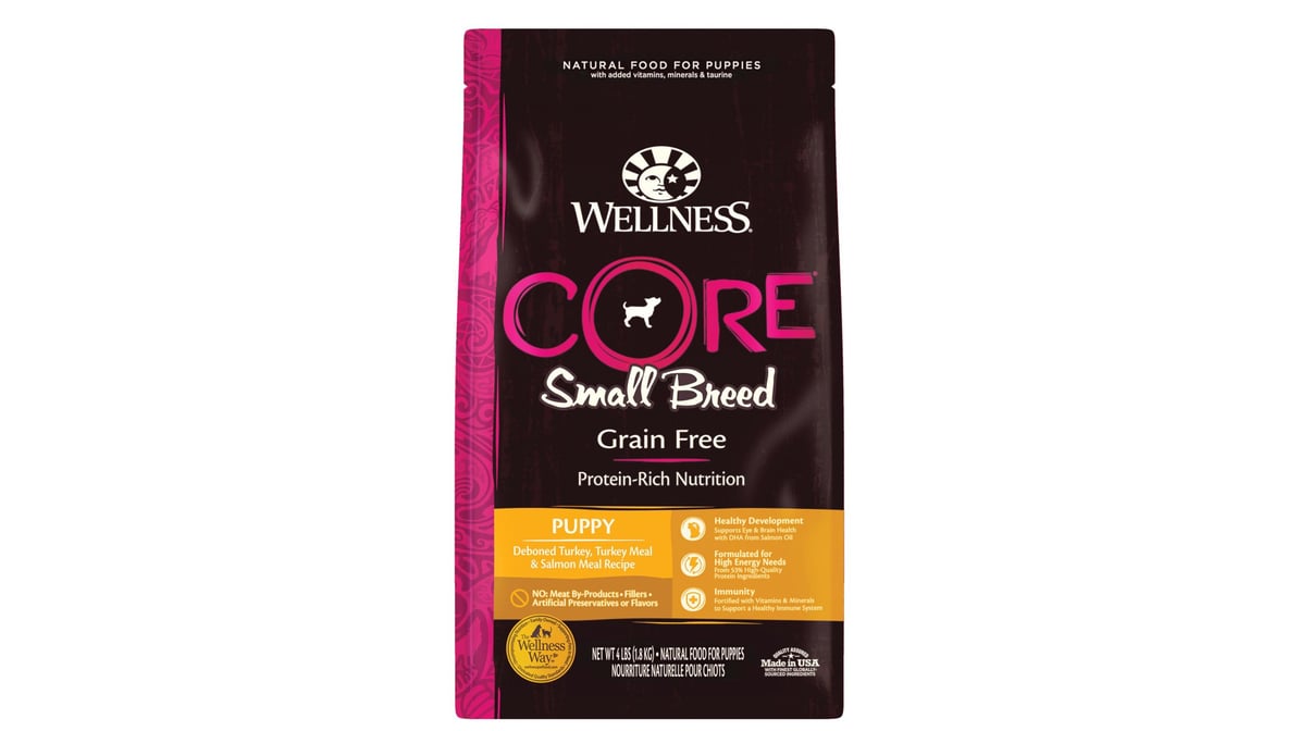 Wellness core natural clearance grain free small breed