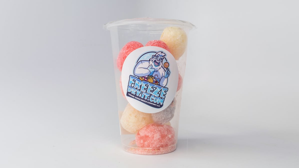 Freeze Dried Jolly Puff Balls  Flavor Shack Freeze Dried Candies