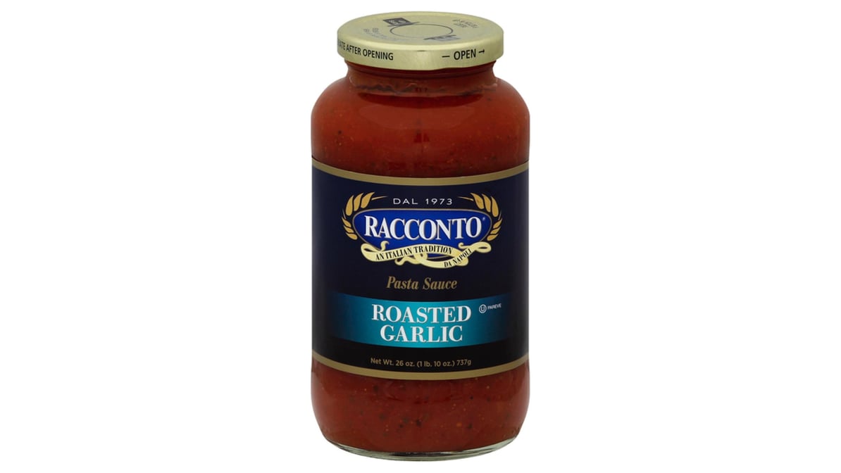 Racconto Roasted Garlic Pasta Sauce (26 oz) | Delivery Near Me - Doordash