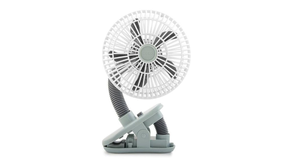 O2COOL 4-Inch Portable Stroller Clip Fan in Grey | Delivery Near Me -  Doordash