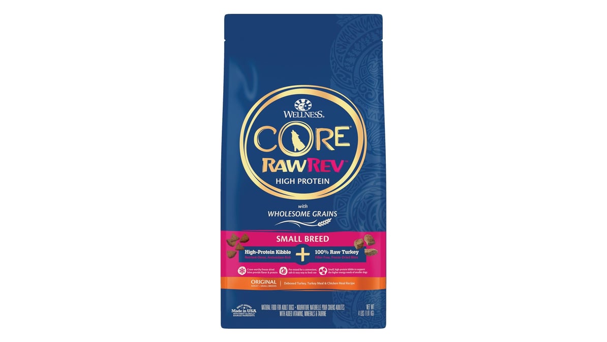 Wellness core outlet rawrev small breed