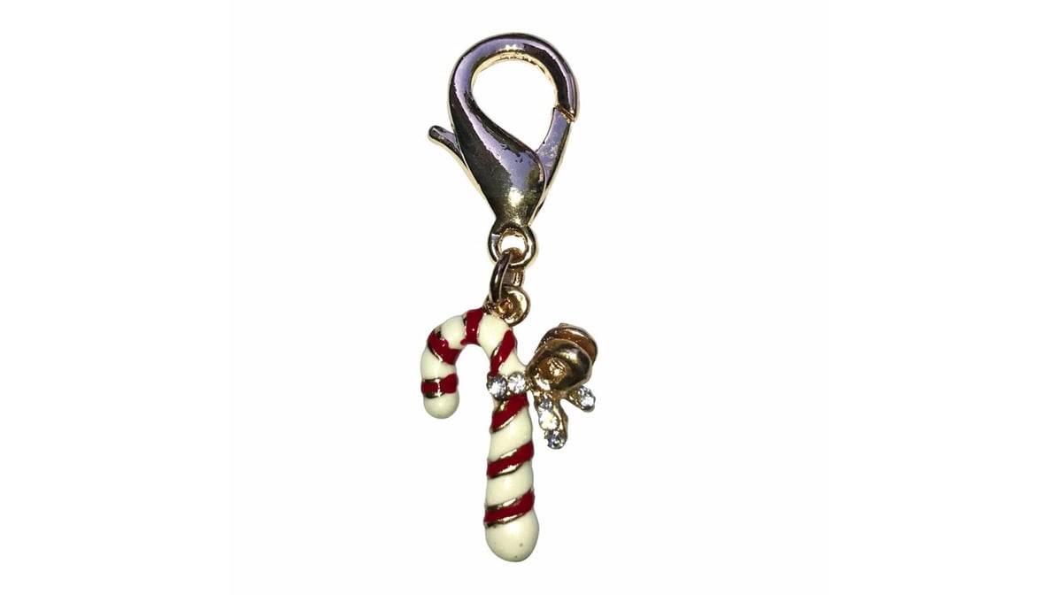 The Dog Squad Candy Cane Clip-On Collar Charms | Delivery Near Me - Doordash