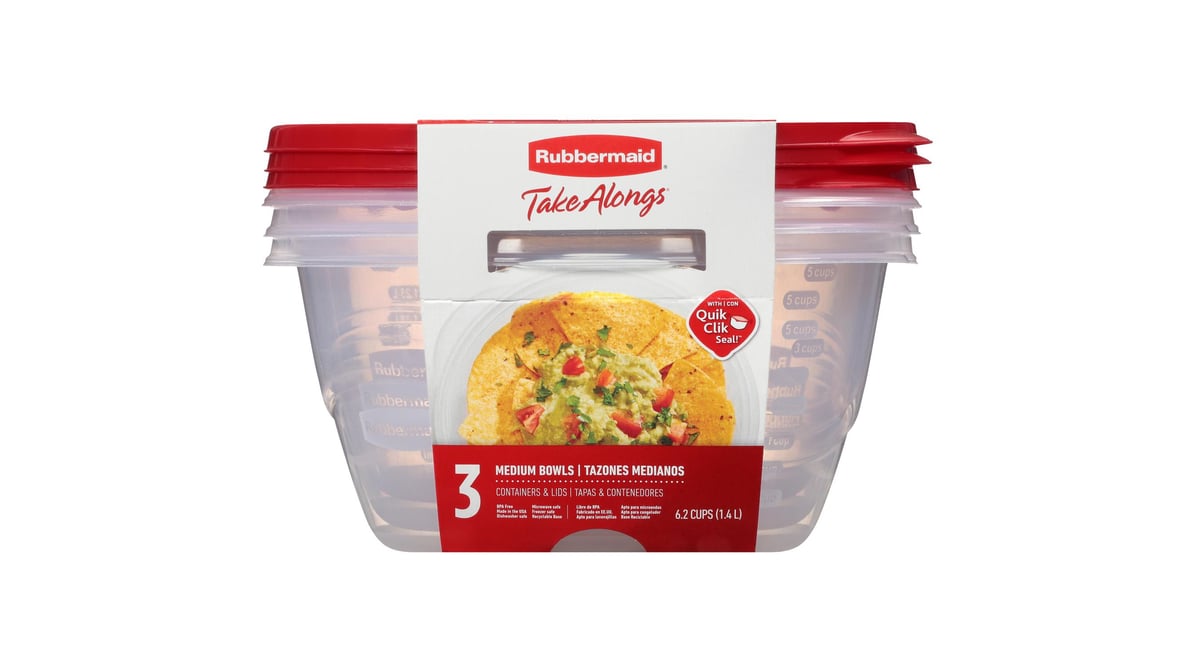 Rubbermaid Lunch Box Container (3 ct) Delivery - DoorDash