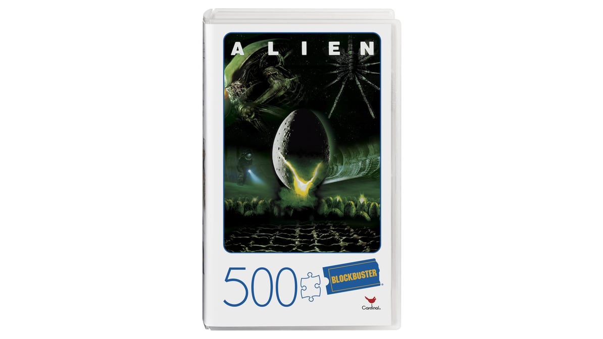 Cardinal Adult Jigsaw Puzzle 500-Piece in Plastic Retro Blockbuster VHS  Video Case Alien | Delivery Near Me - Doordash