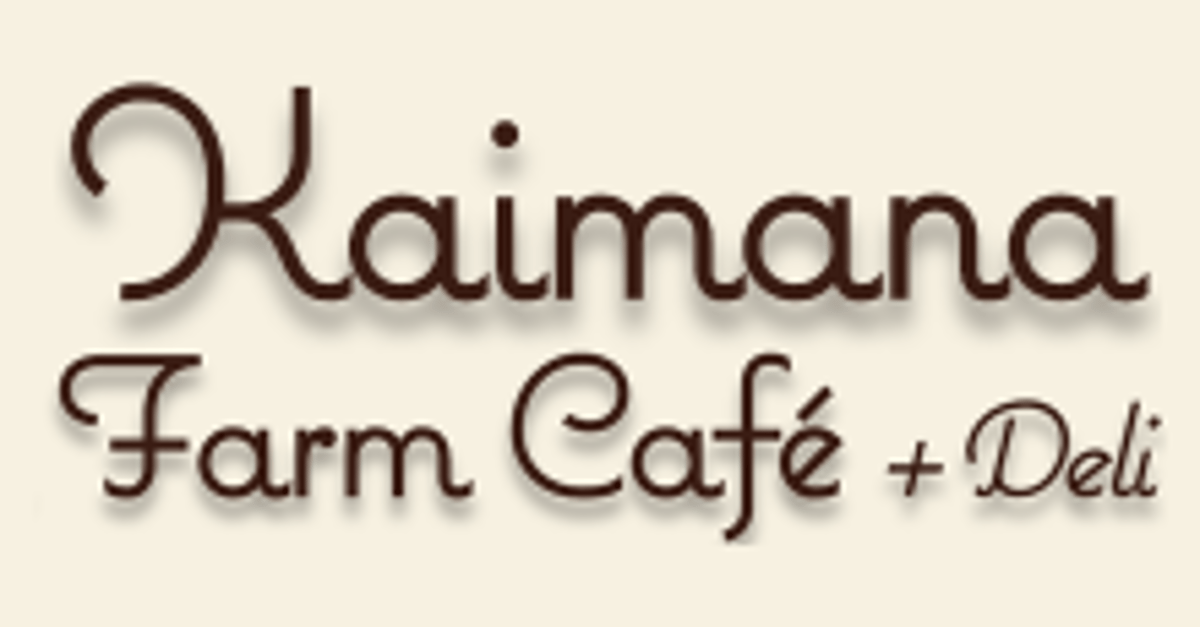 Kaimana Farm Cafe (Kapahulu Ave)