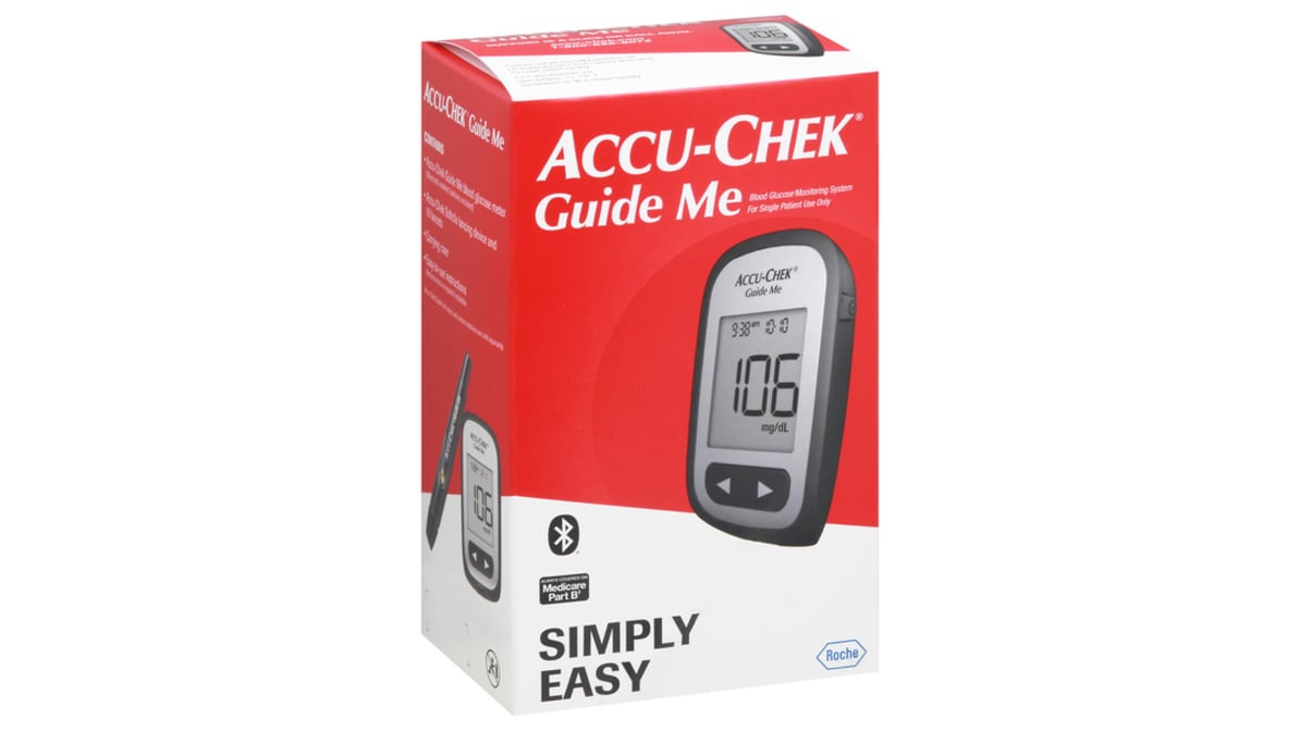 Accu Chek Guide Me Simply Easy Blood Glucose Monitoring System