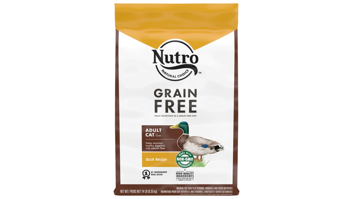 Nutro Natural Choice Adult Grain Free Duck Recipe Cat Food (14 lb) |  Delivery Near Me - Doordash