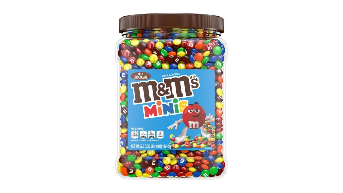 M&M'S Milk Chocolate Candies Jar - 62oz