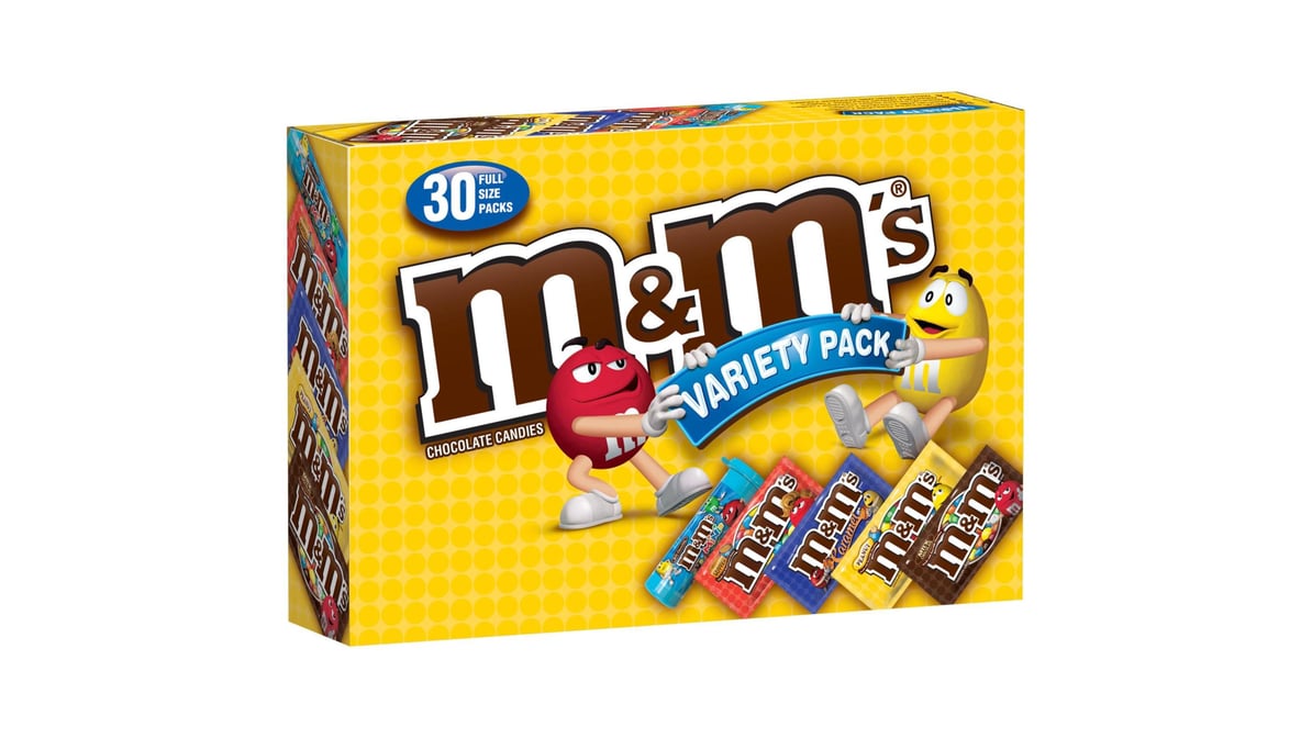  M&M'S MINIS Candy & Crispy Milk Chocolate Bar Bulk