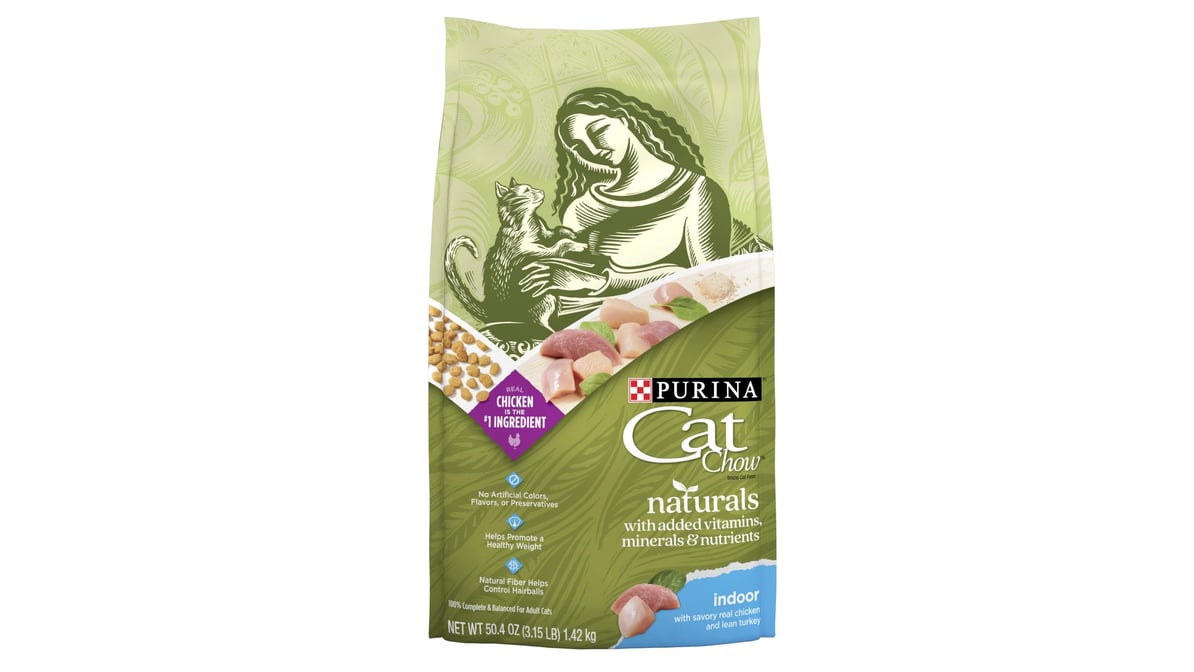 Purina indoor cat fashion food naturals