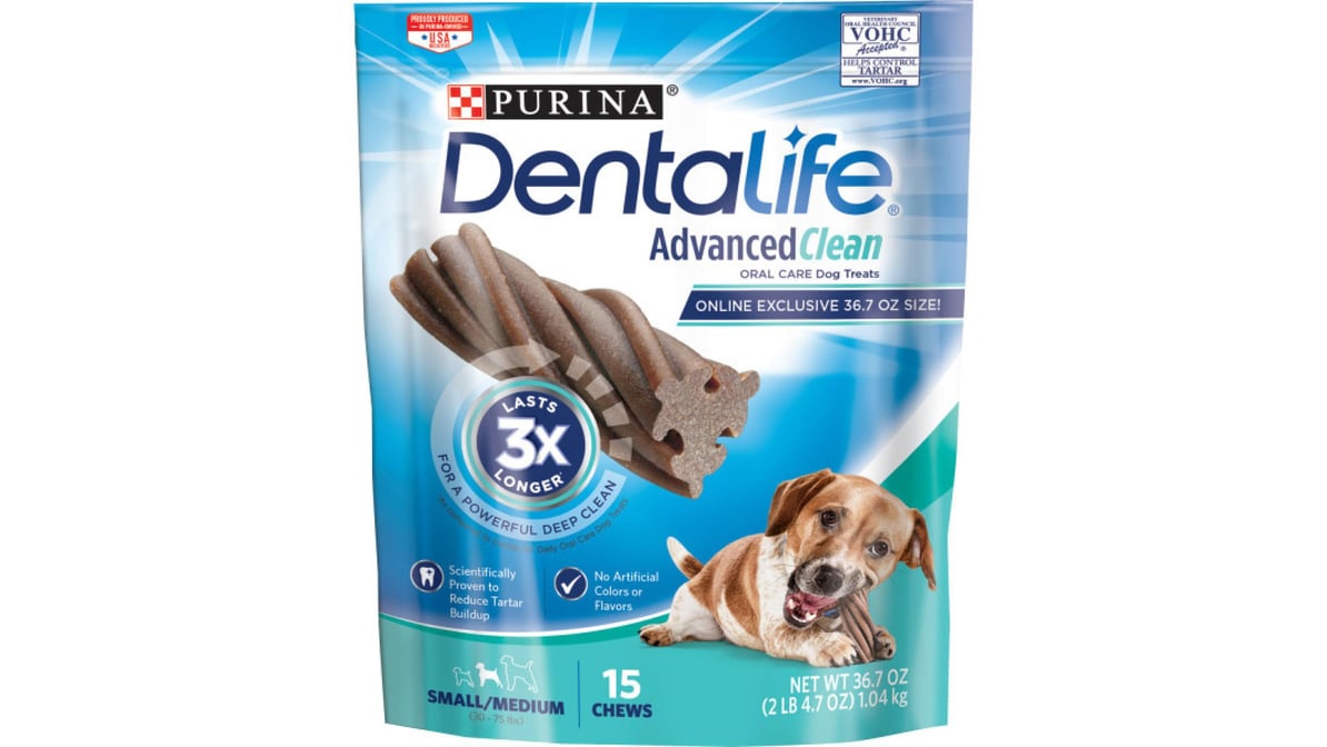 DentaLife Advanced Clean Dental Chews for Small/Medium (7.2 oz) |  Delivery Near Me - Doordash