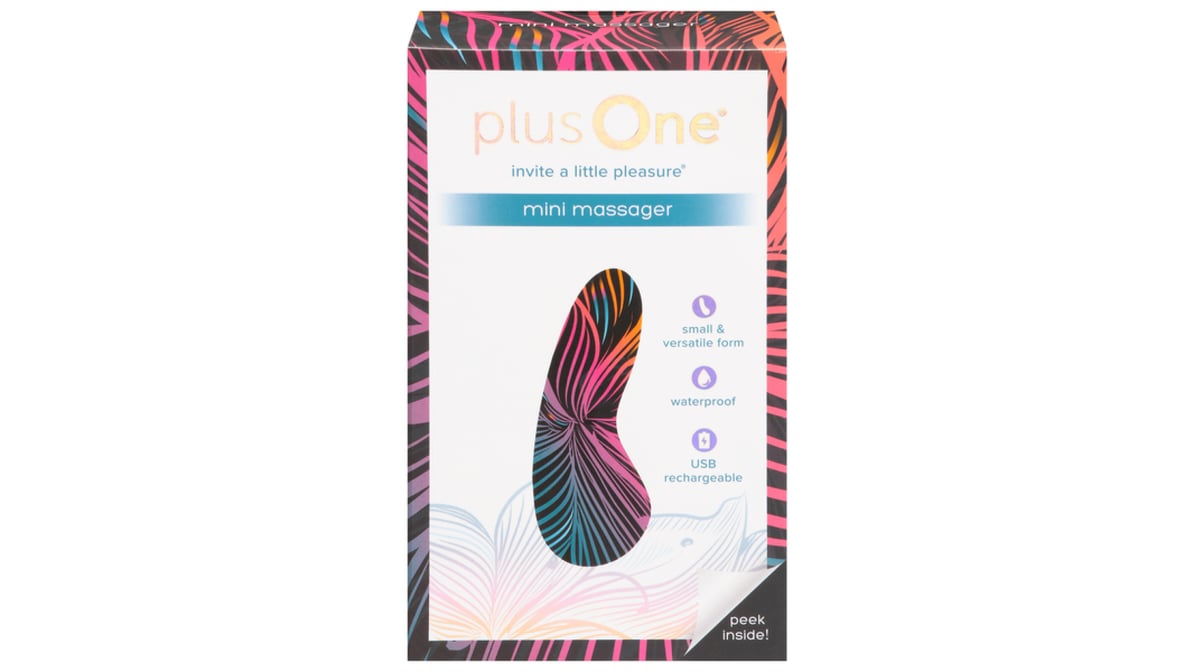 PlusOne Invite a Little Pleasure Mini Massager | Delivery Near Me - Doordash