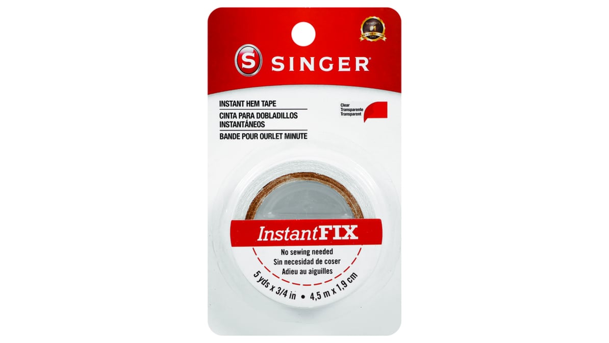 Singer Instant Fix Double-Sided Hem Tape - 3/4 x 5 yds